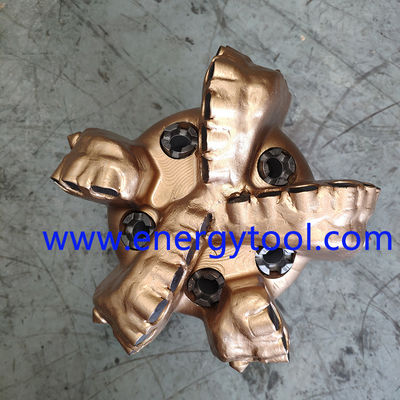 Oilfield PDC Drill Bit 8-1/2" 3 Blade For Middle Hard Rock Formation