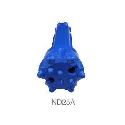 ND25A High Air Pressure DTH Hammer Bits For Ore Mining Construction Geotenical