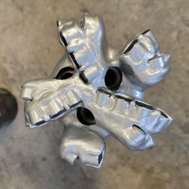 5 7/8 inç çelik gövde 5 bıçak 16mm kesiciler PDC sondaj parçaları